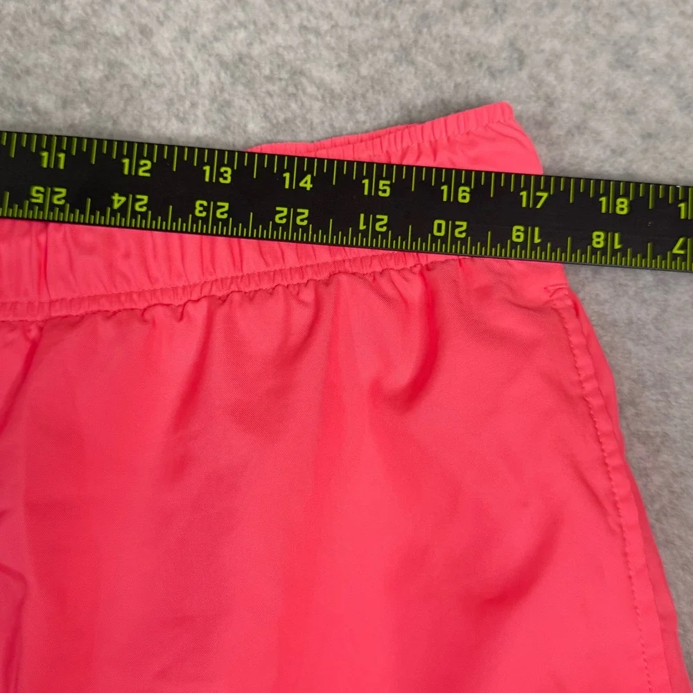 Jordan Essentials Mens Swim Shorts Pink Infrared Jumpman Mesh Lined Size Large